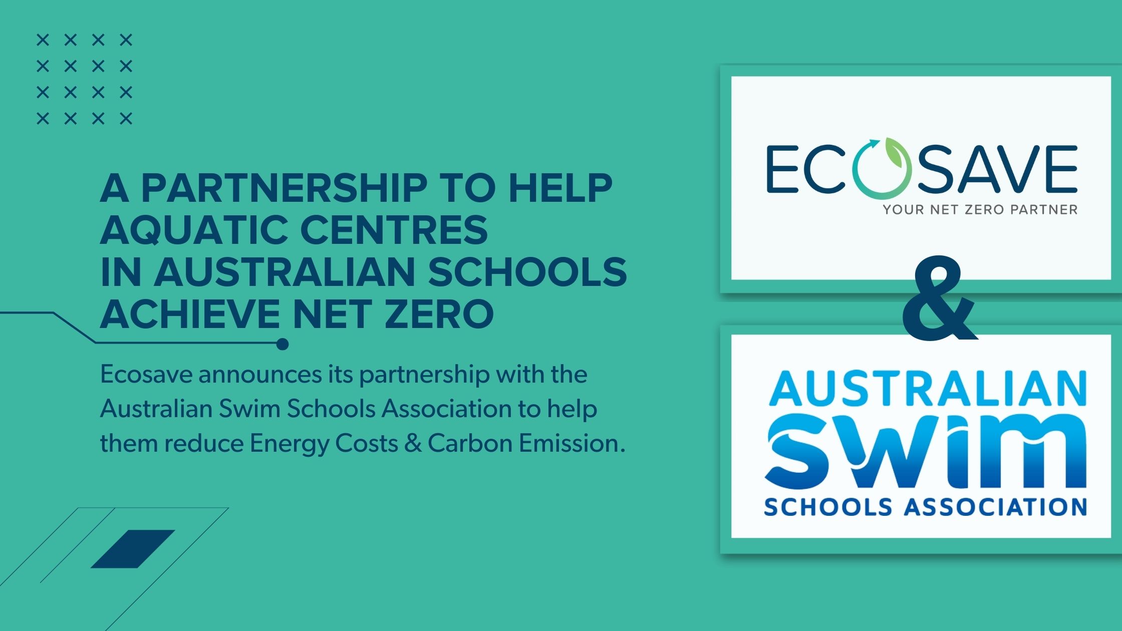 Ecosave & ASSA Partnership to Help Aquatic Centres with their Sustainability Goals